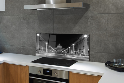 Painel de vidro Estrada da Capela de Roma