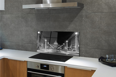 Painel de vidro Estrada da Capela de Roma