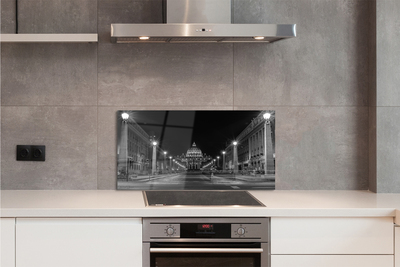 Painel de vidro Estrada da Capela de Roma