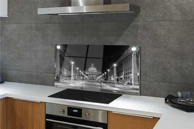 Painel de vidro Estrada da Capela de Roma