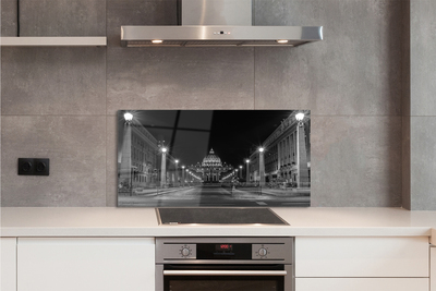 Painel de vidro Estrada da Capela de Roma