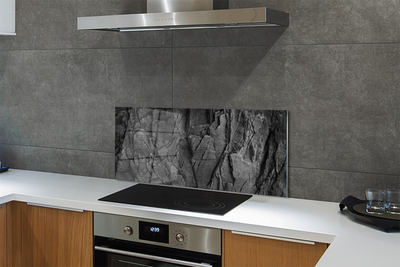 Painel de vidro Estrutura de pedra abstrata