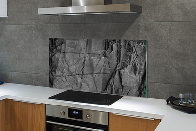 Painel de vidro Estrutura de pedra abstrata