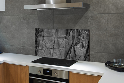 Painel de vidro Estrutura de pedra abstrata