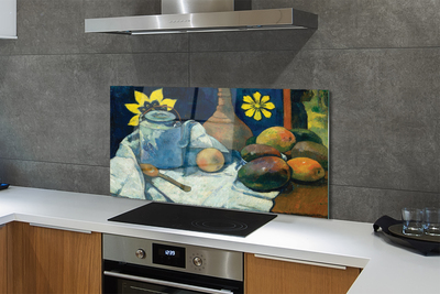 Painel de vidro Natureza morta