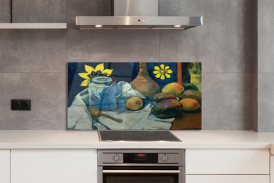 Painel de vidro Natureza morta