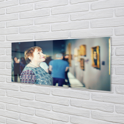 Painel de vidro Pessoas