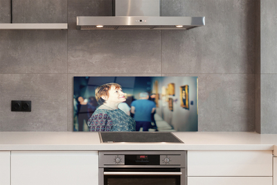 Painel de vidro Pessoas