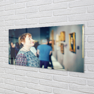 Painel de vidro Pessoas