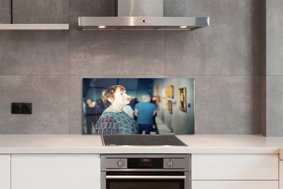 Painel de vidro Pessoas