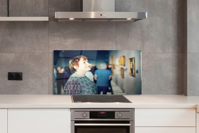 Painel de vidro Pessoas