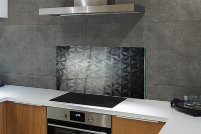 Painel de vidro cones 3D