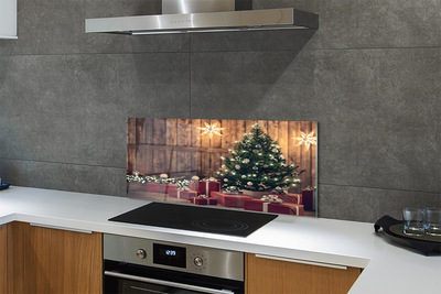 Painel de vidro Presentes, decorações para árvores de Natal