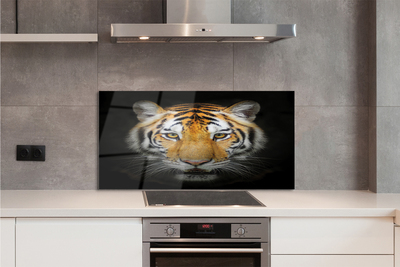Painel de vidro Tigre