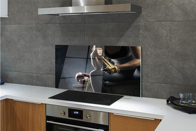 Painel de vidro Luva de bandagem feminina