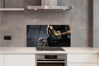 Painel de vidro Luva de bandagem feminina