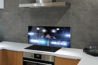 Painel de vidro Cesta de luz