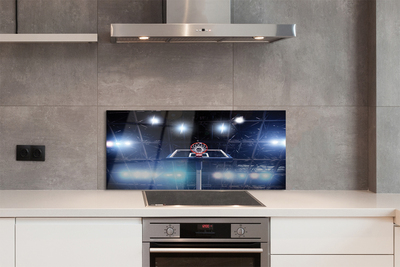 Painel de vidro Cesta de luz