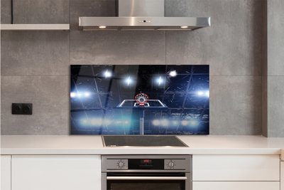 Painel de vidro Cesta de luz