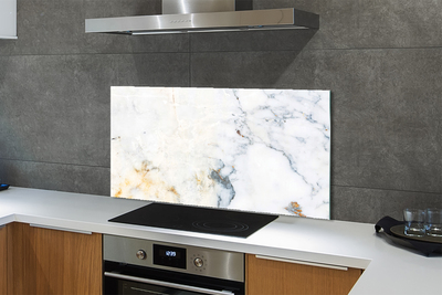 Painel de vidro Parede de pedra e mármore