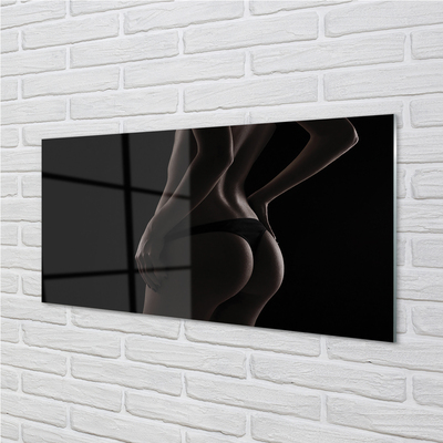 Painel de vidro Corpo feminino