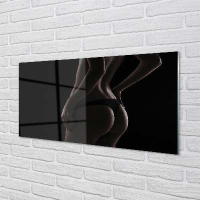 Painel de vidro Corpo feminino