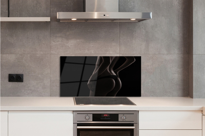 Painel de vidro Corpo feminino