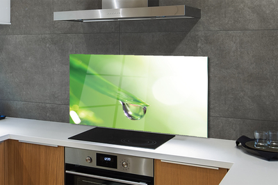 Painel de vidro Sol de folha caída