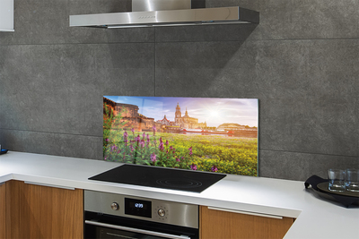 Painel de vidro Rio Sunrise da Alemanha