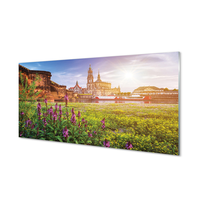 Painel de vidro Rio Sunrise da Alemanha