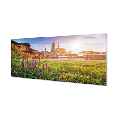 Painel de vidro Rio Sunrise da Alemanha