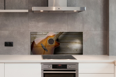 Painel de vidro Guitarra
