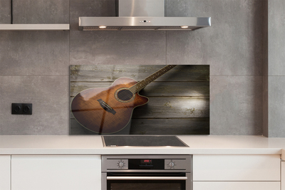 Painel de vidro Guitarra
