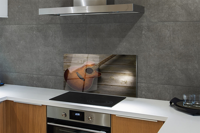 Painel de vidro Guitarra
