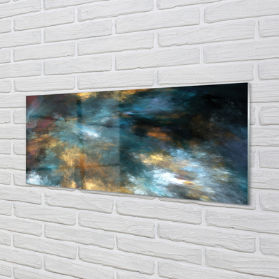 Painel de vidro Gosma colorida