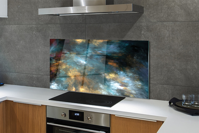 Painel de vidro Gosma colorida