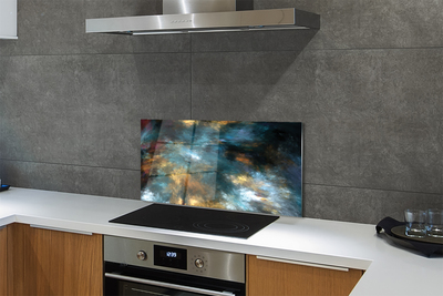 Painel de vidro Gosma colorida