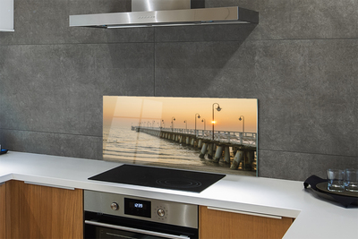 Painel de vidro Cais do Mar de Gdańsk