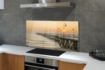 Painel de vidro Cais do Mar de Gdańsk