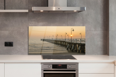 Painel de vidro Cais do Mar de Gdańsk