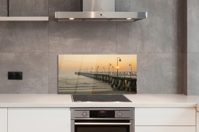 Painel de vidro Cais do Mar de Gdańsk