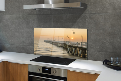 Painel de vidro Cais do Mar de Gdańsk