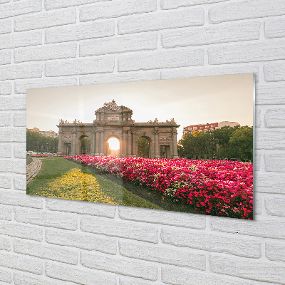 Painel de vidro Espanha Alcalá Portas Madrid