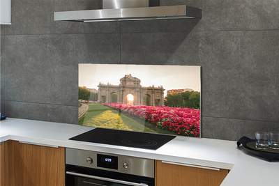 Painel de vidro Espanha Alcalá Portas Madrid