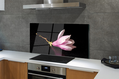 Painel de vidro Água de flores