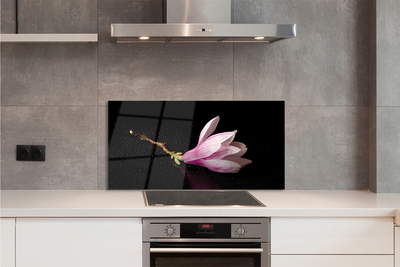 Painel de vidro Água de flores