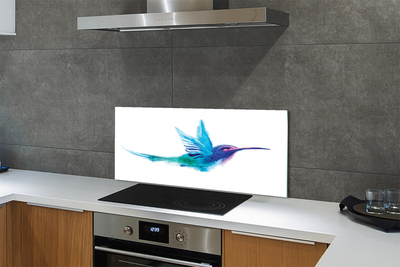 Painel de vidro Papagaio pintado