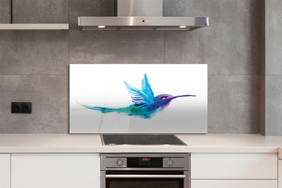 Painel de vidro Papagaio pintado