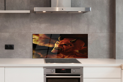 Painel de vidro Diabo