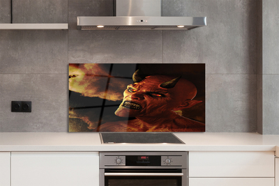 Painel de vidro Diabo